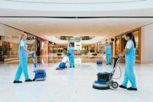 Клининг коммерческих помещений: особенности работы с торговыми центрами